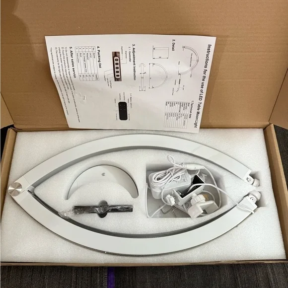 Table LED Moon Lamp - Picture 2 of 3